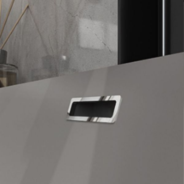 Grey Solid Wood Modern Wall Mounted Standard Bathroom Vanity Set Clearhalo 'Bathroom Remodel & Bathroom Fixtures' 'Bathroom Vanities' 'bathroom_vanities' 'Home Improvement' 'home_improvement' 'home_improvement_bathroom_vanities' 1200x1200_706b76ab-3b00-4c8c-845d-3d41f3699d60