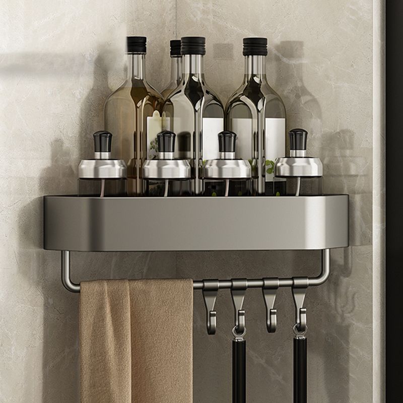 Adhesive Mount Metal Bathroom Accessory As Individual Or As a Set with Bath Shelf Clearhalo 'Bathroom Hardware Sets' 'Bathroom Hardware' 'Bathroom Remodel & Bathroom Fixtures' 'bathroom_hardware_sets' 'Home Improvement' 'home_improvement' 'home_improvement_bathroom_hardware_sets' 1200x1200_7080330b-0d84-40b9-83ad-765fc415b6a6