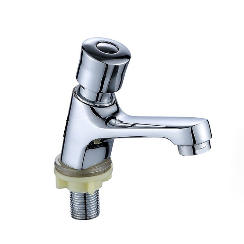 Modern Vessel Sink Faucet Brass Knob Handle Low Arc Basin Lavatory Faucet Clearhalo 'Bathroom Remodel & Bathroom Fixtures' 'Bathroom Sink Faucets' 'Bathroom Sinks & Faucet Components' 'bathroom_sink_faucets' 'Home Improvement' 'home_improvement' 'home_improvement_bathroom_sink_faucets' 1200x1200_70959d43-6aed-4993-ad03-cdfda002319f