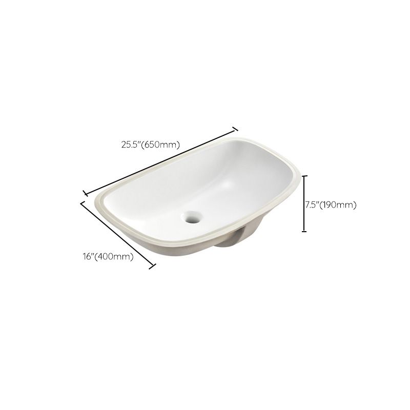White Porcelain Bathroom Sink with Overflow Vessel Bathroom Sink Clearhalo 'Bathroom Remodel & Bathroom Fixtures' 'Bathroom Sinks & Faucet Components' 'Bathroom Sinks' 'bathroom_sink' 'Home Improvement' 'home_improvement' 'home_improvement_bathroom_sink' 1200x1200_70b9e05b-f235-4337-8aeb-73c5b68b82f3