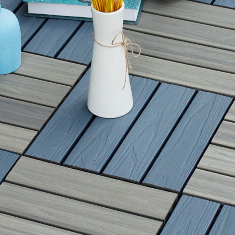 12" X 12"4-Slat Square PVC Flooring Tiles Interlocking Installation Floor Board Tiles Clearhalo 'Home Improvement' 'home_improvement' 'home_improvement_outdoor_deck_tiles_planks' 'Outdoor Deck Tiles & Planks' 'Outdoor Flooring & Tile' 'Outdoor Remodel' 'outdoor_deck_tiles_planks' 1200x1200_70d521c6-6675-4a92-88b2-d0d4d2f15155