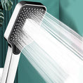 Contemporary Rectangular Hand Shower Adjustable Spray Pattern ...