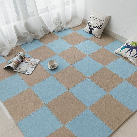 Level Loop Carpet Tile Colorful Non-Skid Interlocking Bedroom Carpet Tiles Clearhalo 'Carpet Tiles & Carpet Squares' 'carpet_tiles_carpet_squares' 'Flooring 'Home Improvement' 'home_improvement' 'home_improvement_carpet_tiles_carpet_squares' Walls and Ceiling' 1200x1200_712eb5c3-5299-4ba8-bf3d-84c43b7d35dc