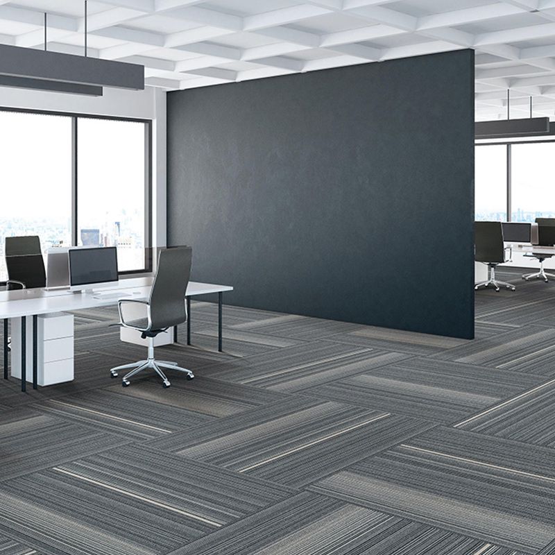 Waterproof Carpet Tile Rectangular Level Loop Indoor Stain Resistant Loose Lay Carpet Tile Clearhalo 'Carpet Tiles & Carpet Squares' 'carpet_tiles_carpet_squares' 'Flooring 'Home Improvement' 'home_improvement' 'home_improvement_carpet_tiles_carpet_squares' Walls and Ceiling' 1200x1200_714128c4-5983-44c6-86a3-6decfd61c145