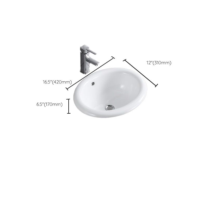 Contemporary Bathroom Sink with Overflow Porcelain Round Vessel Lavatory Sink Clearhalo 'Bathroom Remodel & Bathroom Fixtures' 'Bathroom Sinks & Faucet Components' 'Bathroom Sinks' 'bathroom_sink' 'Home Improvement' 'home_improvement' 'home_improvement_bathroom_sink' 1200x1200_7154acda-4c3d-4b91-8def-8ce25c8d45da