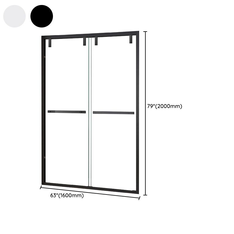Transparent Tempered Shower Bath Door Scratch Resistant Shower Door Clearhalo 'Bathroom Remodel & Bathroom Fixtures' 'Home Improvement' 'home_improvement' 'home_improvement_shower_tub_doors' 'Shower and Tub Doors' 'shower_tub_doors' 'Showers & Bathtubs' 1200x1200_71a902eb-c294-447a-b8b5-c76b72fe11ac