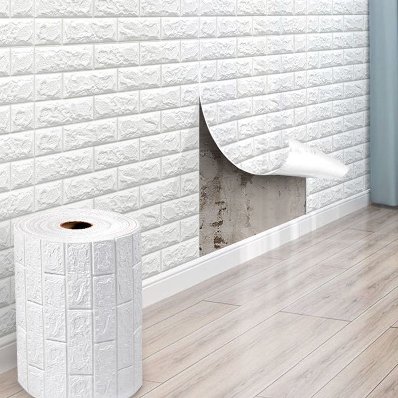 Modern Peel & Stick Subway Tile Water Resistant Wall Tile for Bedroom Living Room Clearhalo 'Flooring 'Home Improvement' 'home_improvement' 'home_improvement_wall_paneling' 'Wall Paneling' 'wall_paneling' 'Walls & Ceilings' Walls and Ceiling' 1200x1200_71d0107c-fea1-4102-9f74-522027cc3f3e