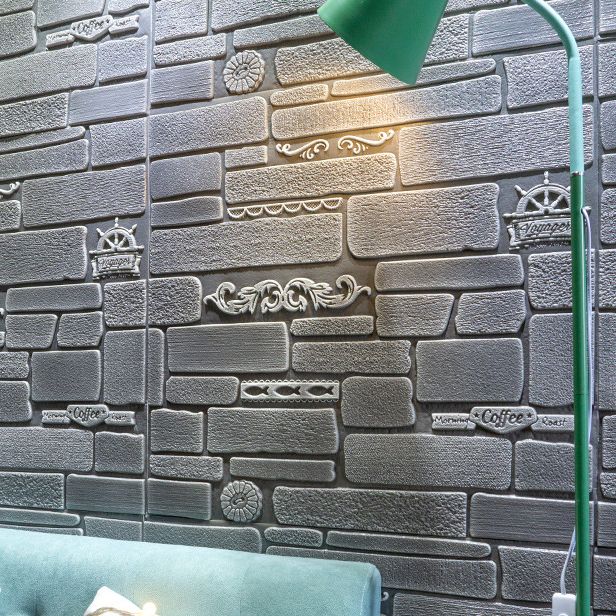 Modern Wall Paneling Peel and Stick Brick 3D Print Waterproof Wall Panel Clearhalo 'Flooring 'Home Improvement' 'home_improvement' 'home_improvement_wall_paneling' 'Wall Paneling' 'wall_paneling' 'Walls & Ceilings' Walls and Ceiling' 1200x1200_71d51087-f4c2-40bf-8a1a-7b0c7132edfc