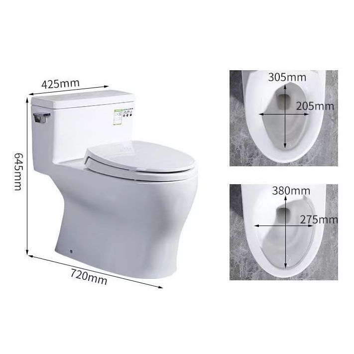 Porcelain Siphon Jet Toilet Floor Mounted One Piece Toilet Urine Toilet Clearhalo 'Bathroom Remodel & Bathroom Fixtures' 'Home Improvement' 'home_improvement' 'home_improvement_toilets' 'Toilets & Bidets' 'Toilets' 1200x1200_71efc47d-dd22-4d6b-9268-e0b4cee4b7ea