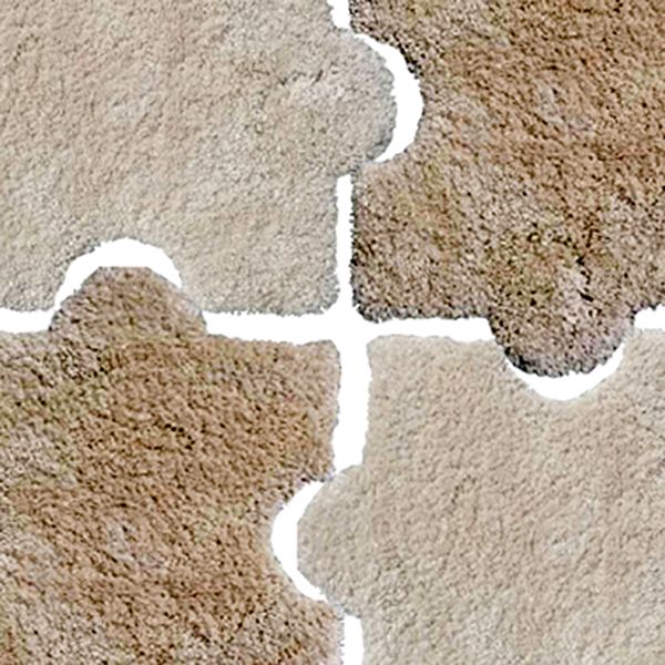 Modern Carpet Tiles Soft Shag Puzzle Detail Stain Resistant Carpet Tiles Clearhalo 'Carpet Tiles & Carpet Squares' 'carpet_tiles_carpet_squares' 'Flooring 'Home Improvement' 'home_improvement' 'home_improvement_carpet_tiles_carpet_squares' Walls and Ceiling' 1200x1200_71f2790c-9654-49e2-8c33-2423509178b5