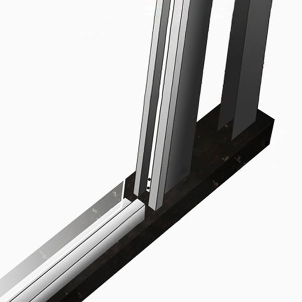 Semicircle Sliding Shower Enclosure Framed Shower Enclosure with Tempered Glass Clearhalo 'Bathroom Remodel & Bathroom Fixtures' 'Home Improvement' 'home_improvement' 'home_improvement_shower_stalls_enclosures' 'Shower Stalls & Enclosures' 'shower_stalls_enclosures' 'Showers & Bathtubs' 1200x1200_72030073-8d4f-4709-83fe-5e619cc4b991