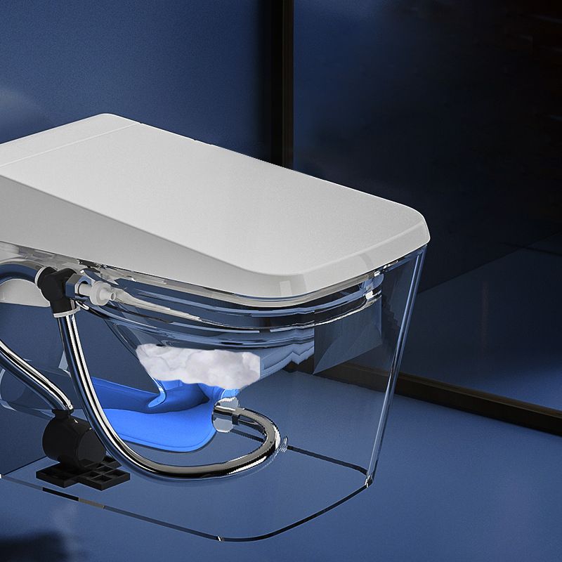 White Elongated Wall Mounted Bidet Deodorizing Wall Hung Toilet Set with Heated Seat Clearhalo 'Bathroom Remodel & Bathroom Fixtures' 'Bidets' 'Home Improvement' 'home_improvement' 'home_improvement_bidets' 'Toilets & Bidets' 1200x1200_7227cbea-5bde-4b6b-b8e9-bf217769888c