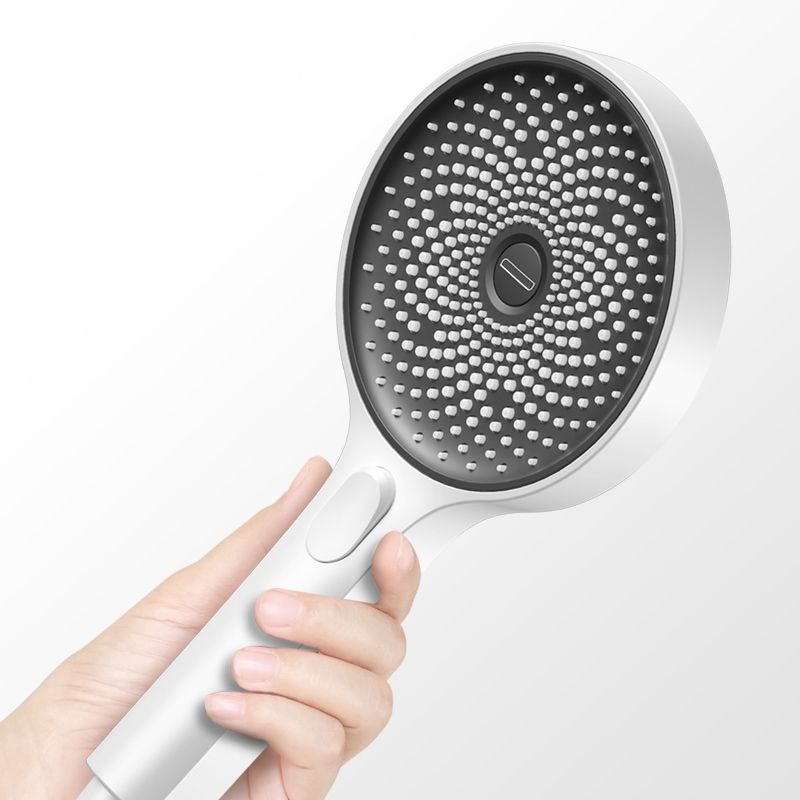 Shower System Massage Jet Round Handheld Shower Head Wall Mounted Shower Trim Clearhalo 'Bathroom Remodel & Bathroom Fixtures' 'Home Improvement' 'home_improvement' 'home_improvement_shower_faucets' 'Shower Faucets & Systems' 'shower_faucets' 'Showers & Bathtubs Plumbing' 'Showers & Bathtubs' 1200x1200_723812ba-7386-47de-8db4-d67b112d7c46