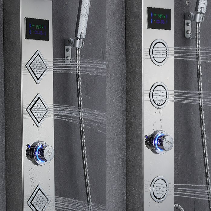 Shower System Stainless Steel Shower Hose Wall Mounted Modern Handshower Shower System Clearhalo 'Bathroom Remodel & Bathroom Fixtures' 'Home Improvement' 'home_improvement' 'home_improvement_shower_faucets' 'Shower Faucets & Systems' 'shower_faucets' 'Showers & Bathtubs Plumbing' 'Showers & Bathtubs' 1200x1200_7240350a-cd89-46c7-a24d-ca9968fb59d9