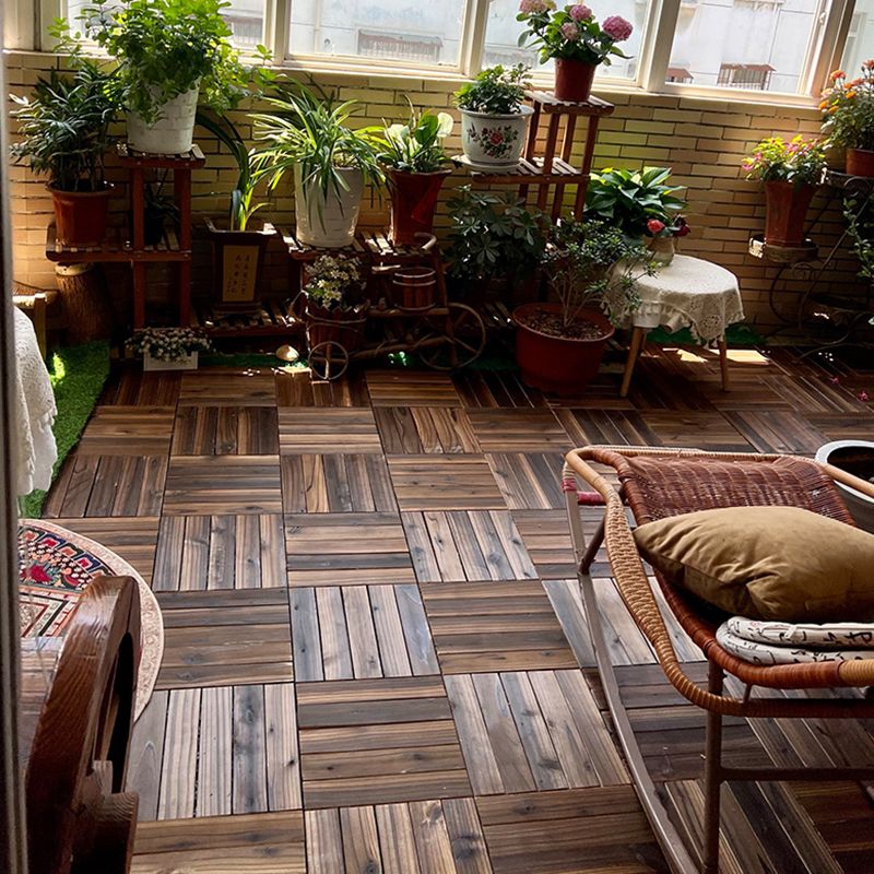 Farmhouse Engineered Floor Tile Water Resistant Click Lock Indoor Wooden Floor Clearhalo 'Flooring 'Hardwood Flooring' 'hardwood_flooring' 'Home Improvement' 'home_improvement' 'home_improvement_hardwood_flooring' Walls and Ceiling' 1200x1200_7249ac88-df39-4b47-90fc-46e81b4f548d