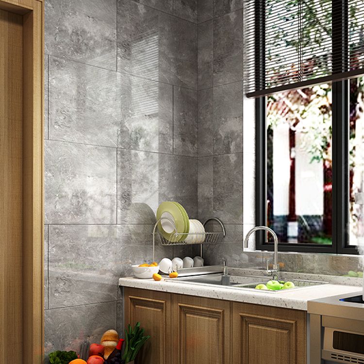 Single Tile Wallpaper Plastic Waterproof Peel and Stick Backsplash Clearhalo 'Flooring 'Home Improvement' 'home_improvement' 'home_improvement_peel_stick_blacksplash' 'Peel & Stick Backsplash Tile' 'peel_stick_blacksplash' 'Walls & Ceilings' Walls and Ceiling' 1200x1200_729a1bf9-091a-46a7-9356-ebff37bf0846