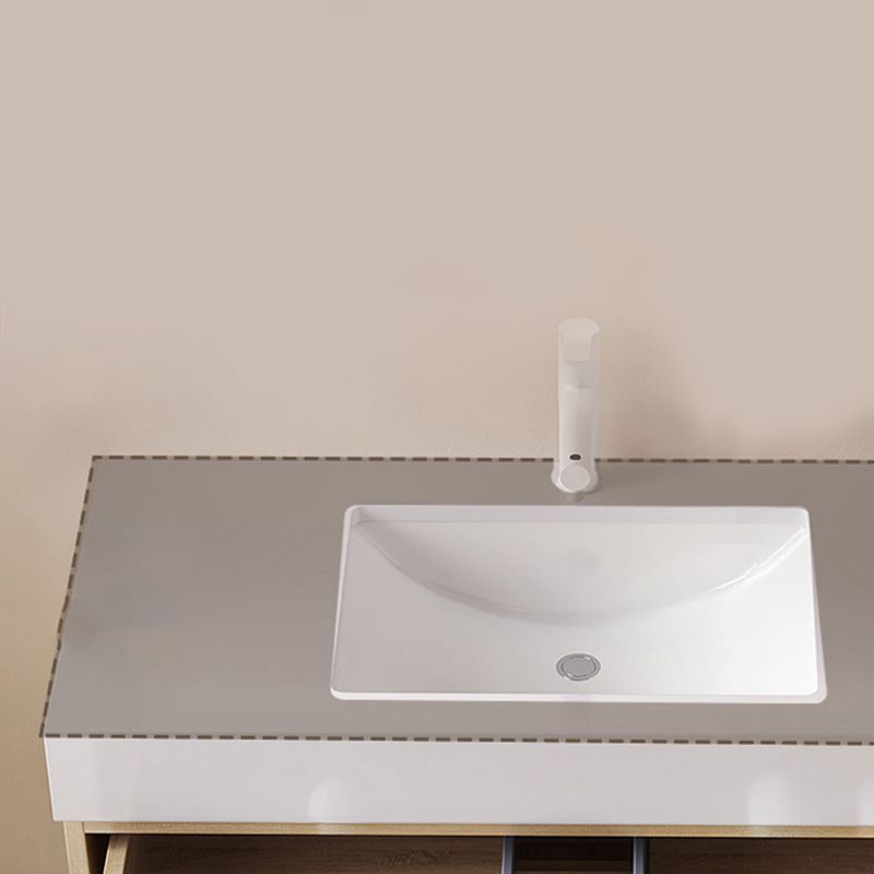 Contemporary Wood Sink Cabinet Bathroom Vanity Cabinet with Storage Clearhalo 'Bathroom Remodel & Bathroom Fixtures' 'Bathroom Vanities' 'bathroom_vanities' 'Home Improvement' 'home_improvement' 'home_improvement_bathroom_vanities' 1200x1200_72a2a7ed-4372-4538-92d1-5f889b12916b