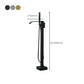 Modern Freestanding Bathtub Faucet Copper Floor Mount Freestanding Bathtub Faucet Clearhalo 'Bathroom Remodel & Bathroom Fixtures' 'Bathtub Faucets' 'bathtub_faucets' 'Home Improvement' 'home_improvement' 'home_improvement_bathtub_faucets' 1200x1200_72a406ef-1c8d-4eac-90eb-3016b5aa3125