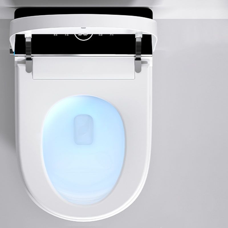 Contemporary 17.5" H Electronic Toilet Elongated Floor Standing Bidet Clearhalo 'Bathroom Remodel & Bathroom Fixtures' 'Bidets' 'Home Improvement' 'home_improvement' 'home_improvement_bidets' 'Toilets & Bidets' 1200x1200_72b2ec69-325a-4398-b1fa-caae3b3f4f1b