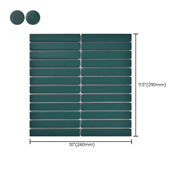 Square Mosaic Peel & Stick Tile in Green Water Resistant Mosaic Tile Clearhalo 'Flooring 'Home Improvement' 'home_improvement' 'home_improvement_peel_stick_blacksplash' 'Peel & Stick Backsplash Tile' 'peel_stick_blacksplash' 'Walls & Ceilings' Walls and Ceiling' 1200x1200_72b9b050-6b44-4e0c-a384-35fcf5a0cf1a