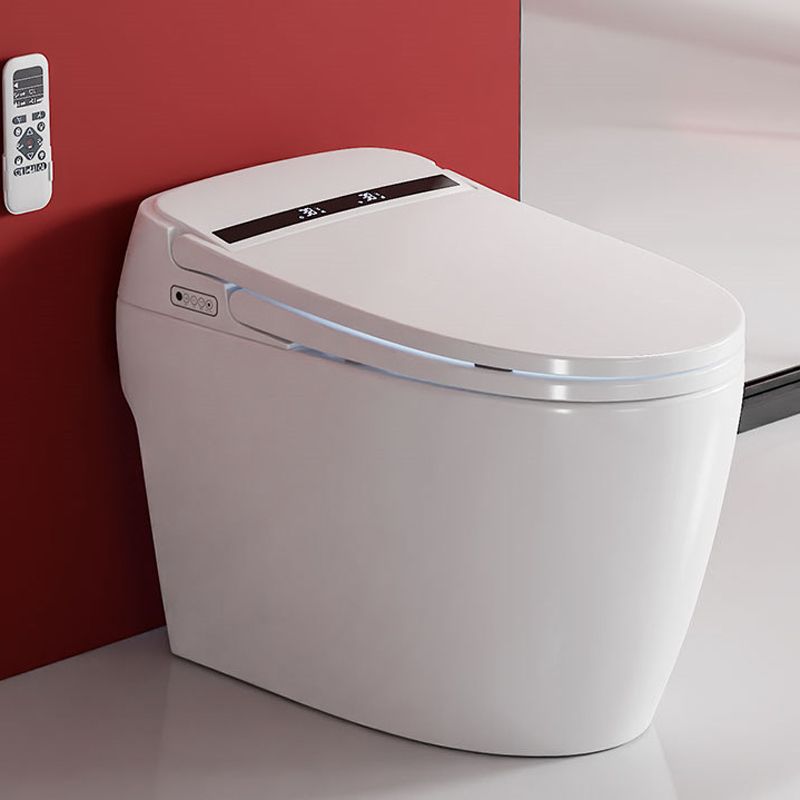 White ABS Toilet Modern All-In-One Toilet Bowl with Heated Seat Clearhalo 'Bathroom Remodel & Bathroom Fixtures' 'Home Improvement' 'home_improvement' 'home_improvement_toilets' 'Toilets & Bidets' 'Toilets' 1200x1200_72be2be8-8a4c-4ecb-aab9-9adabe31bfe8