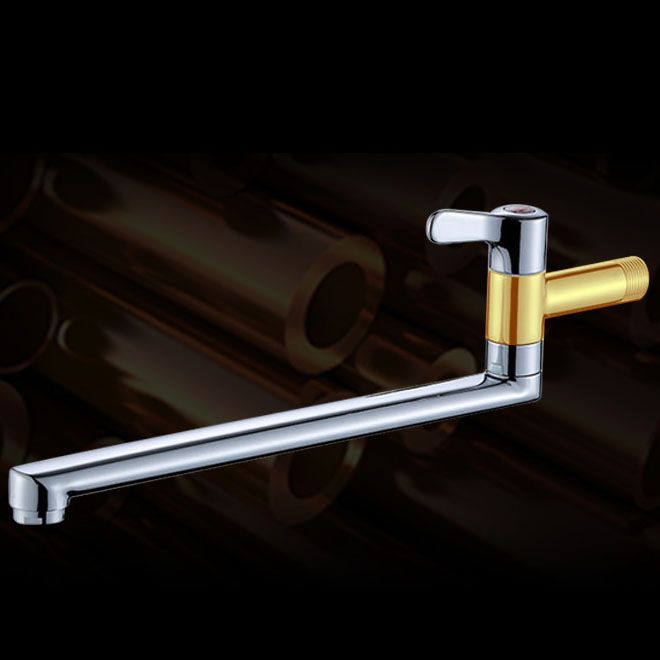 Modern Faucet 1-Handle and 1-Hole Single Level Pot Filler Kitchen Faucet Clearhalo 'Home Improvement' 'home_improvement' 'home_improvement_kitchen_faucets' 'Kitchen Faucets' 'Kitchen Remodel & Kitchen Fixtures' 'Kitchen Sinks & Faucet Components' 'kitchen_faucets' 1200x1200_72c2a52f-fc76-40fd-ab37-39550afd26da
