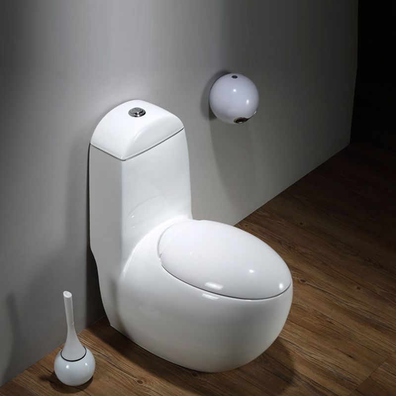 Modern Floor Mount Flush Toilet Ceramic Siphon Jet Urine Toilet for Bathroom Clearhalo 'Bathroom Remodel & Bathroom Fixtures' 'Home Improvement' 'home_improvement' 'home_improvement_toilets' 'Toilets & Bidets' 'Toilets' 1200x1200_72d8fbcf-86ce-4f30-8928-d28d3e3b9fb0
