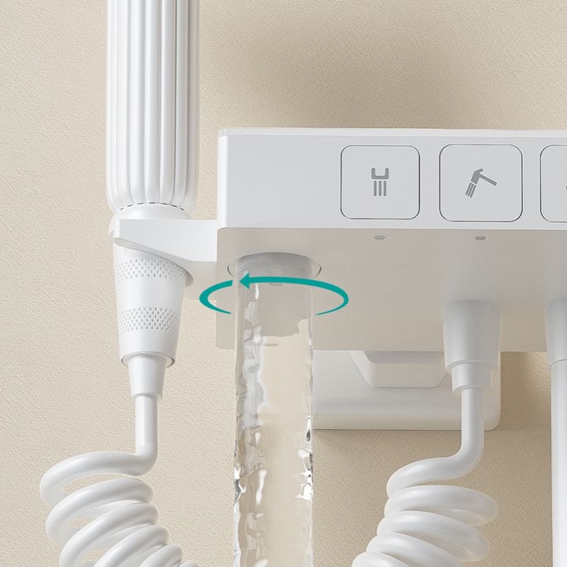 Shower System Round Adjustable Spray Pattern Massage Jet Handheld Shower Head Shower Trim Clearhalo 'Bathroom Remodel & Bathroom Fixtures' 'Home Improvement' 'home_improvement' 'home_improvement_shower_faucets' 'Shower Faucets & Systems' 'shower_faucets' 'Showers & Bathtubs Plumbing' 'Showers & Bathtubs' 1200x1200_72ff0f6a-eb41-4024-81a8-7f684e29a117