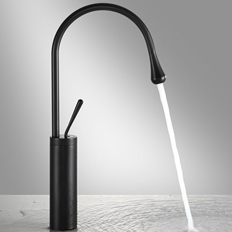 Bathroom Ceramic Sink Round Rod Handle Anti-spill Modern Faucet Sink Clearhalo 'Bathroom Remodel & Bathroom Fixtures' 'Bathroom Sinks & Faucet Components' 'Bathroom Sinks' 'bathroom_sink' 'Home Improvement' 'home_improvement' 'home_improvement_bathroom_sink' 1200x1200_7313443f-e303-40b2-a269-666f3a03329f