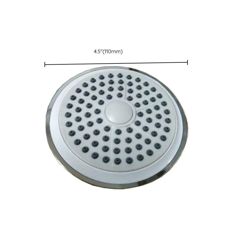 Round Fixed Shower Head Traditional Style Metal 5-inch Fixed Shower Head Clearhalo 'Bathroom Remodel & Bathroom Fixtures' 'Home Improvement' 'home_improvement' 'home_improvement_shower_heads' 'Shower Heads' 'shower_heads' 'Showers & Bathtubs Plumbing' 'Showers & Bathtubs' 1200x1200_731f1202-c883-4fd4-ac95-ae8d549c37a4