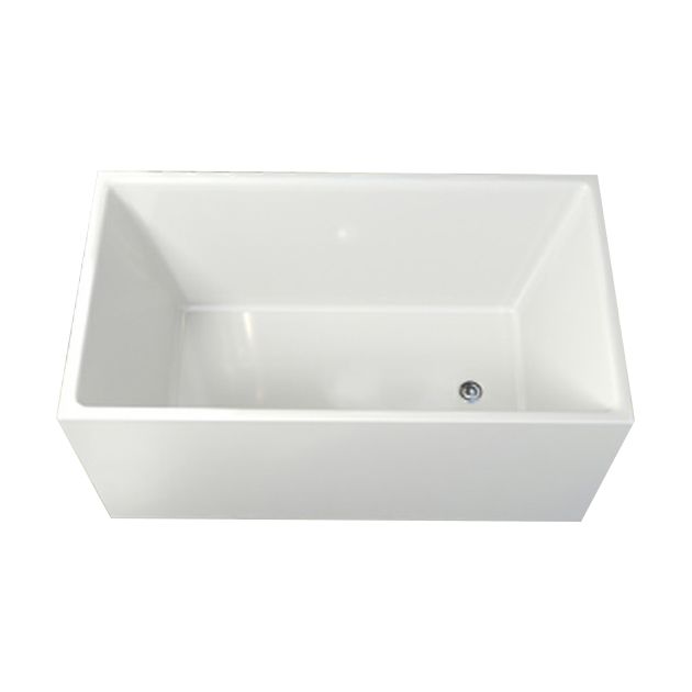 Modern Back to Wall Bathtub Rectangular Antique Finish Soaking Bath Clearhalo 'Bathroom Remodel & Bathroom Fixtures' 'Bathtubs' 'Home Improvement' 'home_improvement' 'home_improvement_bathtubs' 'Showers & Bathtubs' 1200x1200_73369a7a-d8ea-4bc4-b23a-8810e6c1d218