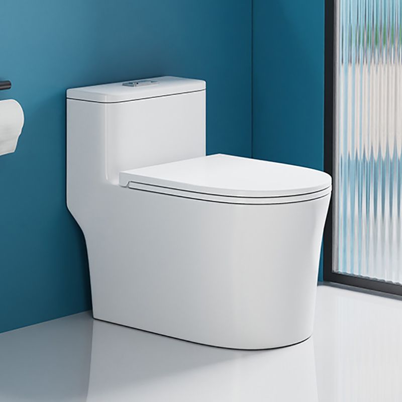 Glossy White Toilet with Glazed Surface Modern All-In-One Toilet Bowl Clearhalo 'Bathroom Remodel & Bathroom Fixtures' 'Home Improvement' 'home_improvement' 'home_improvement_toilets' 'Toilets & Bidets' 'Toilets' 1200x1200_7363c95d-c4eb-47a9-a354-7e781443548c