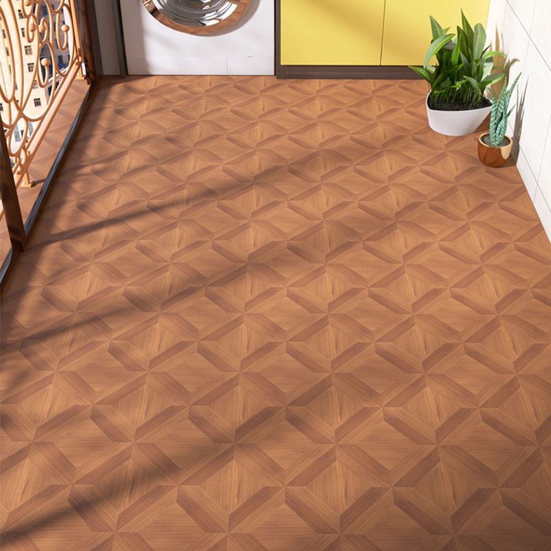 Fancy PVC Vinyl Flooring Peel and Stick Geometric Printed Vinyl Plank Flooring Clearhalo 'Flooring 'Home Improvement' 'home_improvement' 'home_improvement_vinyl_flooring' 'Vinyl Flooring' 'vinyl_flooring' Walls and Ceiling' 1200x1200_7364c2ca-1b60-4834-92b5-c02e5d3626ed