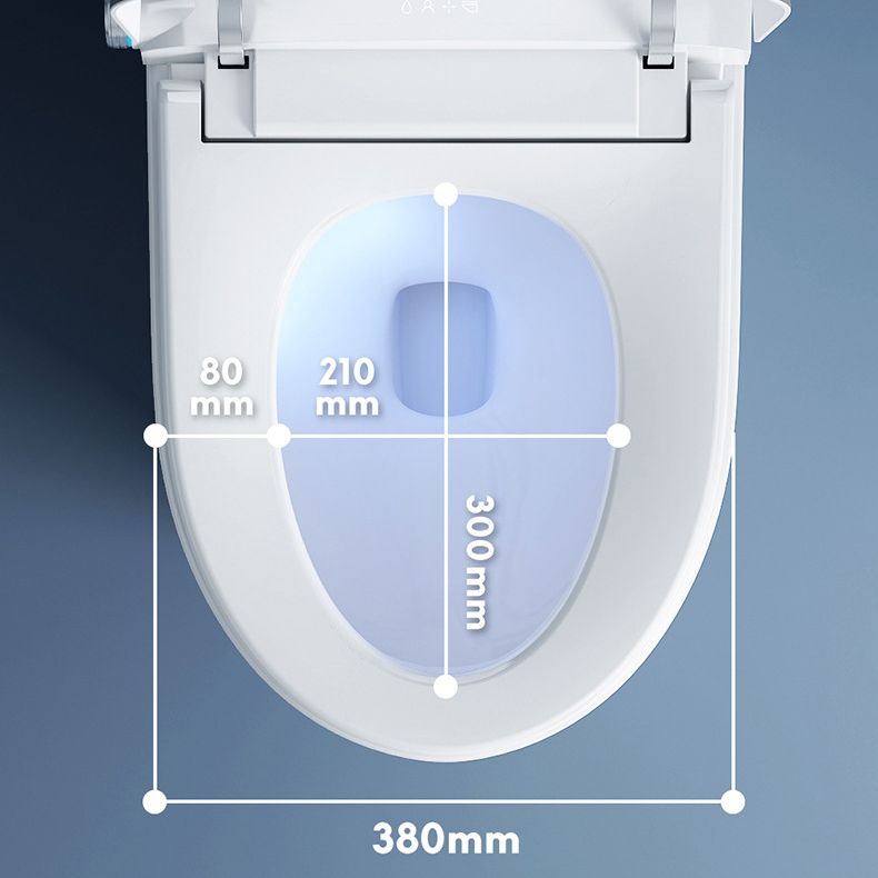 Modern Toilet Bowl One Piece Toilet Floor Mounted ABS Toilet Clearhalo 'Bathroom Remodel & Bathroom Fixtures' 'Home Improvement' 'home_improvement' 'home_improvement_toilets' 'Toilets & Bidets' 'Toilets' 1200x1200_7381b2d8-0887-4c43-bfe9-c2e4423b0022