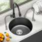 Modern Style Kitchen Sink Stainless Steel Round Kitchen Sink with Drain Strainer Kit Clearhalo 'Home Improvement' 'home_improvement' 'home_improvement_kitchen_sinks' 'Kitchen Remodel & Kitchen Fixtures' 'Kitchen Sinks & Faucet Components' 'Kitchen Sinks' 'kitchen_sinks' 1200x1200_73c0d964-e5da-4218-a3b2-0b4c3f86a28e