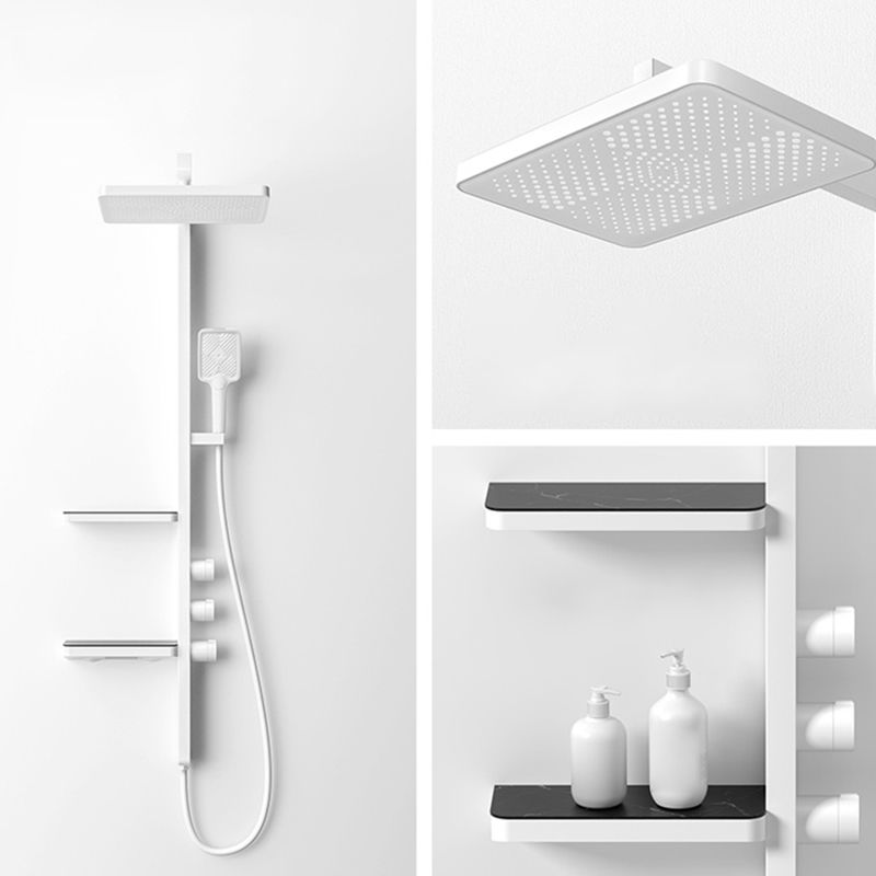 Modern Shower System Brass Thermostatic Handheld Shower Head Wall Mounted Shower Trim Clearhalo 'Bathroom Remodel & Bathroom Fixtures' 'Home Improvement' 'home_improvement' 'home_improvement_shower_faucets' 'Shower Faucets & Systems' 'shower_faucets' 'Showers & Bathtubs Plumbing' 'Showers & Bathtubs' 1200x1200_73d25bc9-ac74-473d-a644-81a67469f127