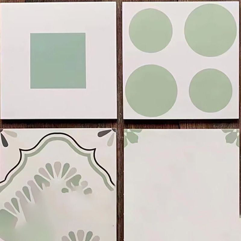 Square Ceramic Matte Straight Edge Singular Tile Spanish Bathroom Floor Clearhalo 'Floor Tiles & Wall Tiles' 'floor_tiles_wall_tiles' 'Flooring 'Home Improvement' 'home_improvement' 'home_improvement_floor_tiles_wall_tiles' Walls and Ceiling' 1200x1200_73d4900a-1c01-4482-9a72-b8e8a054c482