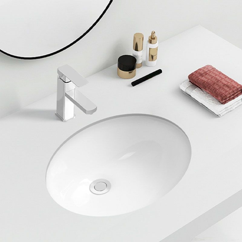 Modern Oval Wash Stand Ceramic Table Installation Bathroom Sink Clearhalo 'Bathroom Remodel & Bathroom Fixtures' 'Bathroom Sinks & Faucet Components' 'Bathroom Sinks' 'bathroom_sink' 'Home Improvement' 'home_improvement' 'home_improvement_bathroom_sink' 1200x1200_73d590e6-3f73-4743-bd12-ffa0acf3df3f