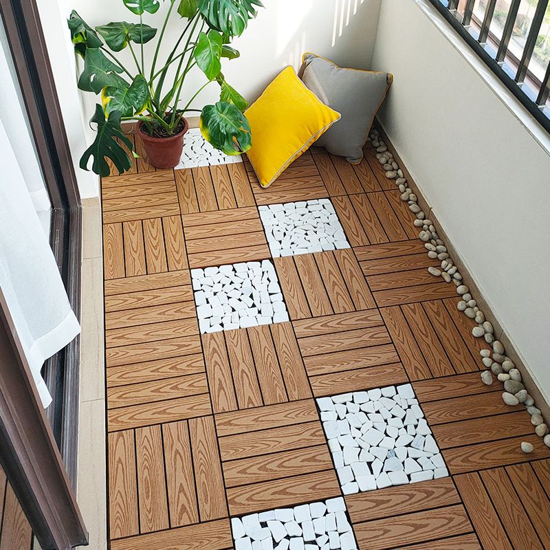 Traditional Flooring Tiles Water Resistant Click-Locking Hardwood Flooring Clearhalo 'Flooring 'Hardwood Flooring' 'hardwood_flooring' 'Home Improvement' 'home_improvement' 'home_improvement_hardwood_flooring' Walls and Ceiling' 1200x1200_73dce6b7-60a1-4928-ac1d-08ab37ed2ec1