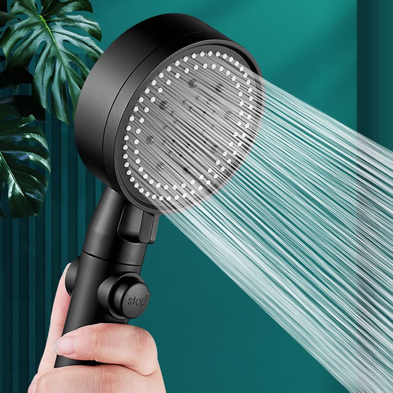 Modern Plastic Shower Head Adjustable Spray Pattern Handheld Shower Head Clearhalo 'Bathroom Remodel & Bathroom Fixtures' 'Home Improvement' 'home_improvement' 'home_improvement_shower_heads' 'Shower Heads' 'shower_heads' 'Showers & Bathtubs Plumbing' 'Showers & Bathtubs' 1200x1200_73e5bb99-370c-42e4-8cc8-86ad3331bb02