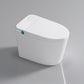 Elongated Smart Bidet White Ceramic One-Piece Smart Toilet Bidet Clearhalo 'Bathroom Remodel & Bathroom Fixtures' 'Bidets' 'Home Improvement' 'home_improvement' 'home_improvement_bidets' 'Toilets & Bidets' 1200x1200_73f0b03a-4167-45ba-a6b1-530dbc5cefcf