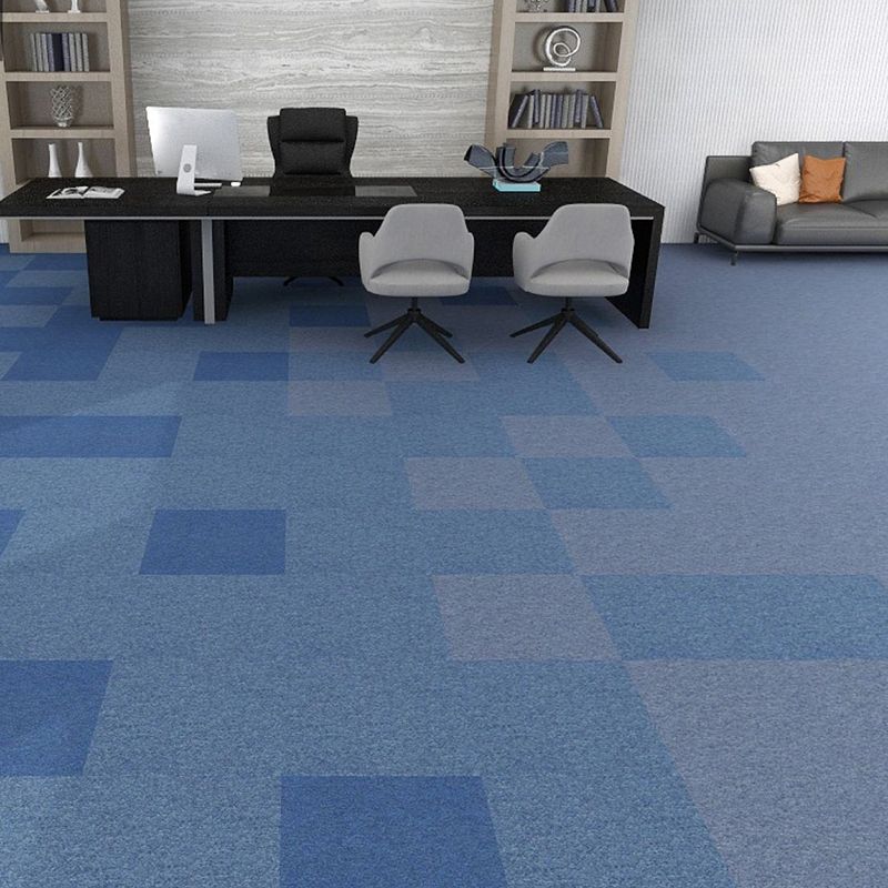 Office Loose Lay Carpet Tiles Dark Color Non-Skid Level Loop Carpet Tile Clearhalo 'Carpet Tiles & Carpet Squares' 'carpet_tiles_carpet_squares' 'Flooring 'Home Improvement' 'home_improvement' 'home_improvement_carpet_tiles_carpet_squares' Walls and Ceiling' 1200x1200_73f7d97a-da48-4c7e-a027-6b96b5a0ed85