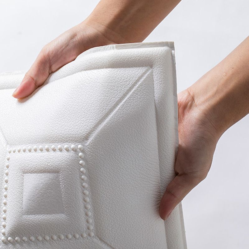 Glam Style Foam Waterproof Wall Paneling Living Room 3D Embossed Wall Paneling Clearhalo 'Flooring 'Home Improvement' 'home_improvement' 'home_improvement_wall_paneling' 'Wall Paneling' 'wall_paneling' 'Walls & Ceilings' Walls and Ceiling' 1200x1200_742ca960-998b-4eac-8cf3-49c25799a0a3