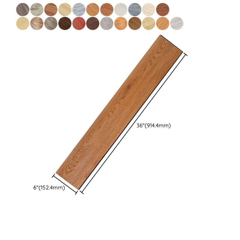 PVC Flooring Peel and Stick Smooth Wood Look Rectangle Vinyl Flooring Clearhalo 'Flooring 'Home Improvement' 'home_improvement' 'home_improvement_vinyl_flooring' 'Vinyl Flooring' 'vinyl_flooring' Walls and Ceiling' 1200x1200_74547dfe-b672-4d8e-ad22-19ab3b565a38