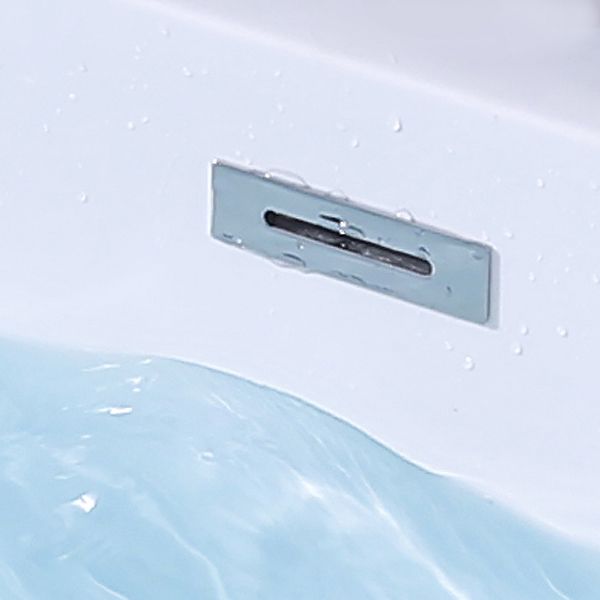 Modern Antique Finish Soaking Bathtub Rectangular Back to Wall Tub Clearhalo 'Bathroom Remodel & Bathroom Fixtures' 'Bathtubs' 'Home Improvement' 'home_improvement' 'home_improvement_bathtubs' 'Showers & Bathtubs' 1200x1200_745ce99e-8c98-4ed1-9925-96e353595d5e