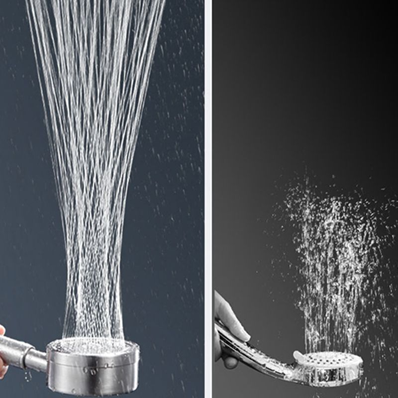 Modern Stainless Steel Hand Shower Standard Spray Pattern Wall-Mount Hand Shower Clearhalo 'Bathroom Remodel & Bathroom Fixtures' 'Home Improvement' 'home_improvement' 'home_improvement_shower_heads' 'Shower Heads' 'shower_heads' 'Showers & Bathtubs Plumbing' 'Showers & Bathtubs' 1200x1200_7464abac-c309-488c-affe-b2ec59006e82