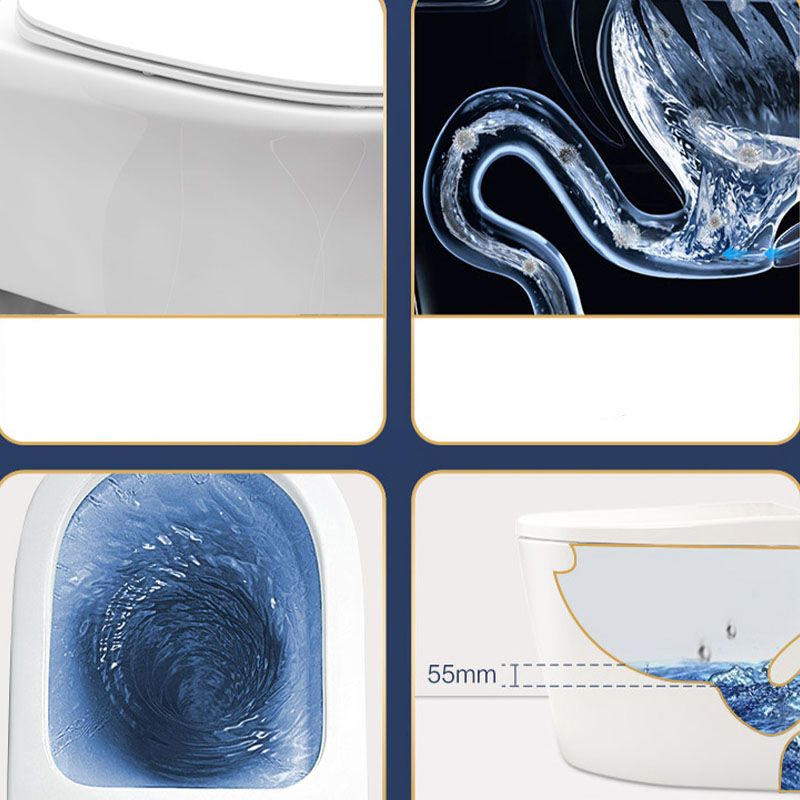 Modern White Siphon Jet Toilet Bowl Wall Mount Flush Toilet With Seat for Bathroom Clearhalo 'Bathroom Remodel & Bathroom Fixtures' 'Home Improvement' 'home_improvement' 'home_improvement_toilets' 'Toilets & Bidets' 'Toilets' 1200x1200_747cbce7-f8fd-4226-bff3-34a9bae5bac3