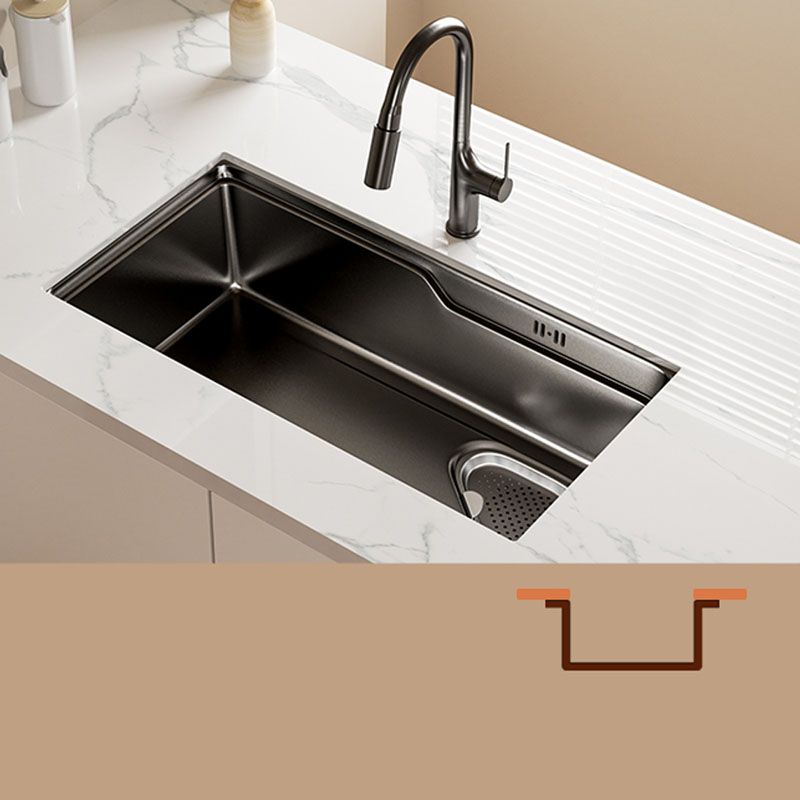 Contemporary Style Kitchen Sink Stainless Steel 3 Holes Drop-In Kitchen Sink Clearhalo 'Home Improvement' 'home_improvement' 'home_improvement_kitchen_sinks' 'Kitchen Remodel & Kitchen Fixtures' 'Kitchen Sinks & Faucet Components' 'Kitchen Sinks' 'kitchen_sinks' 1200x1200_74879fae-4298-4306-97e2-219c454b6228