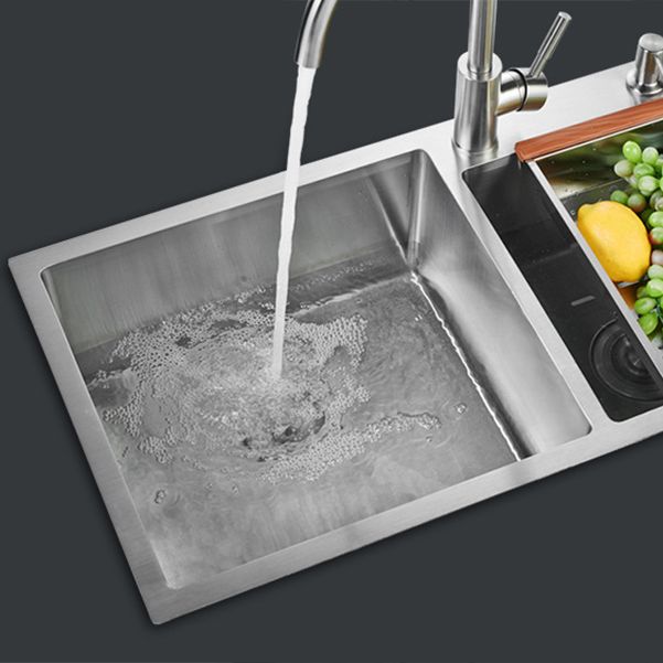 Contemporary Workstation Sink Stainless Steel Undermount Kitchen Sink Clearhalo 'Home Improvement' 'home_improvement' 'home_improvement_kitchen_sinks' 'Kitchen Remodel & Kitchen Fixtures' 'Kitchen Sinks & Faucet Components' 'Kitchen Sinks' 'kitchen_sinks' 1200x1200_74a54b9f-0c25-4211-8971-7b7b8902ce39