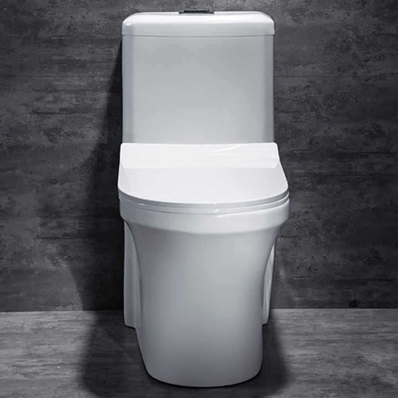 Contemporary Ceramic Toilet Bowl Floor Mounted Urine Toilet with Spray Gun for Washroom Clearhalo 'Bathroom Remodel & Bathroom Fixtures' 'Home Improvement' 'home_improvement' 'home_improvement_toilets' 'Toilets & Bidets' 'Toilets' 1200x1200_74ba15ea-ef36-4161-bfbc-165a76b98a0d